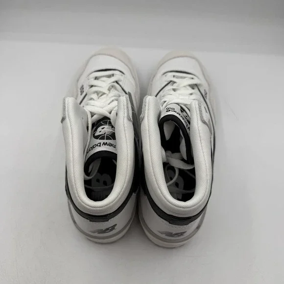 New Balance 650R Angora Pack Shoes Mens Size 9 D White Black Sneakers BB650RWH
